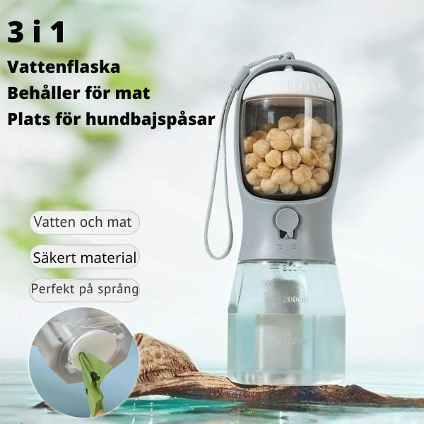 Vattenflaska med flera funktioner