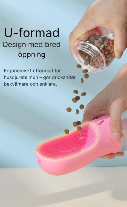 Vattenflaska med flera funktioner